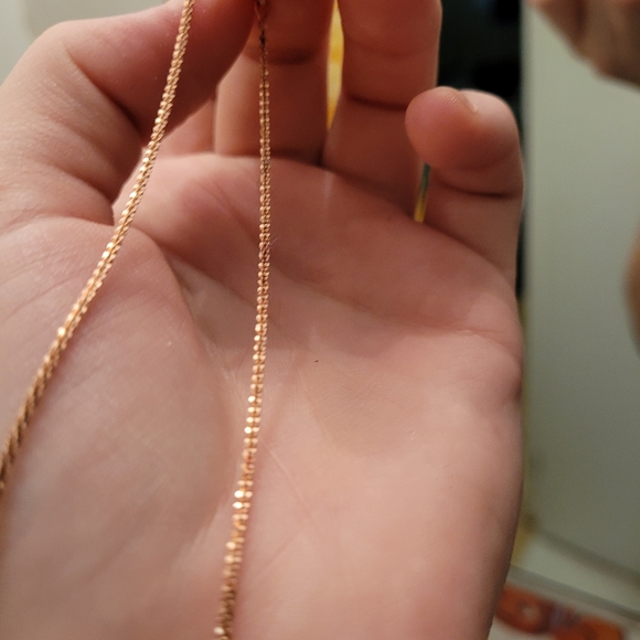 10k Rose Gold Chain - Picture 3 of 5